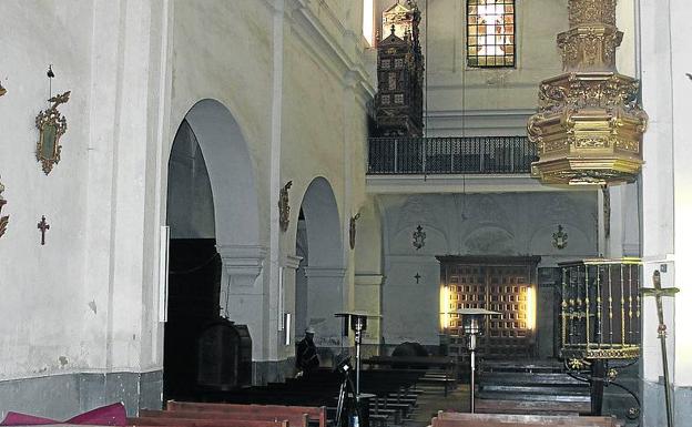 Interior de la iglesia de San Esteban 