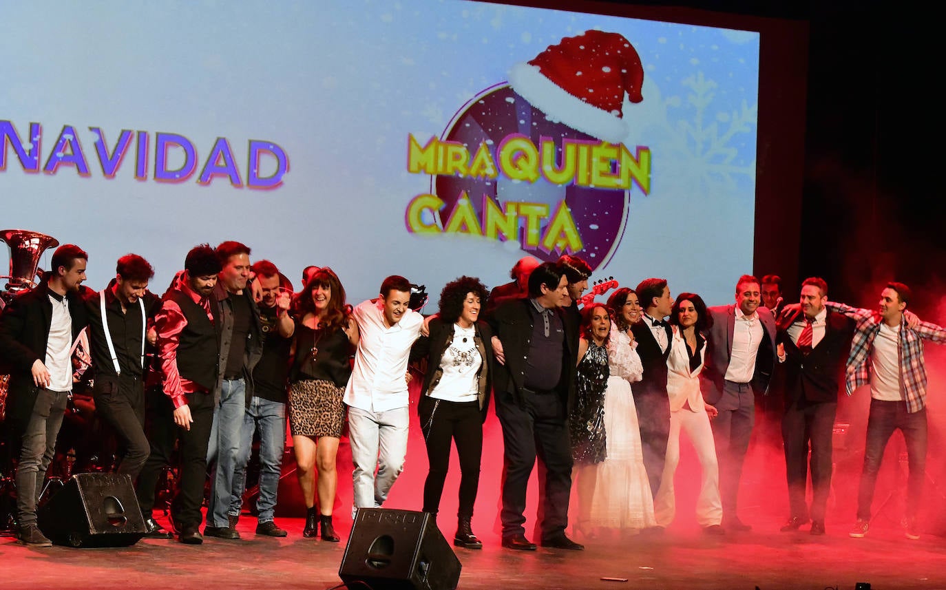 Celebración de Mira quien canta en el auditorio de El Espina. PEDRO LUIS MERINO