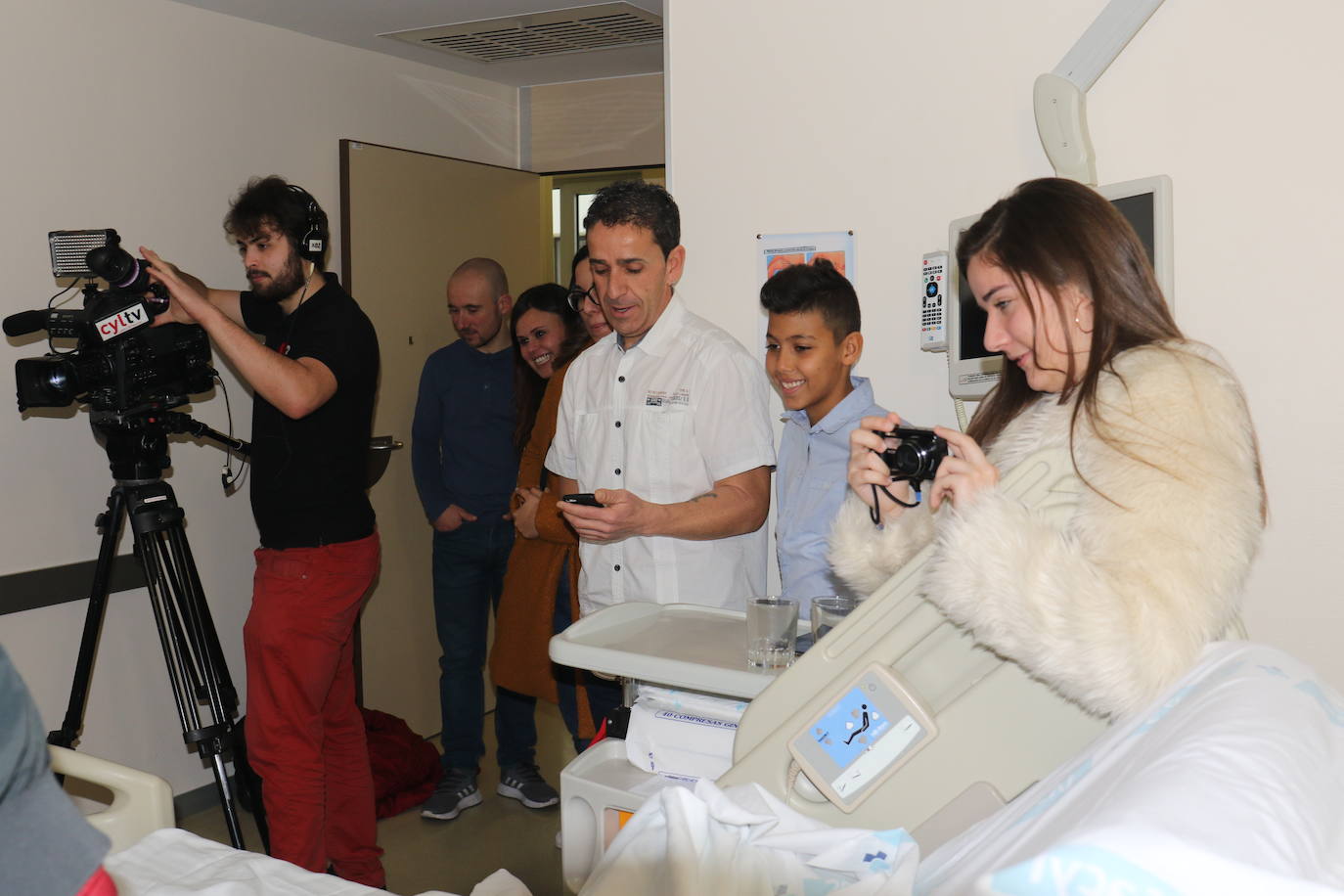 El pequeño ha nacido en la habitación 106 del Hospital Universitario Río Hortega de Valladolid, a las 0.50 horas de la madrugada de este día 1 de enero