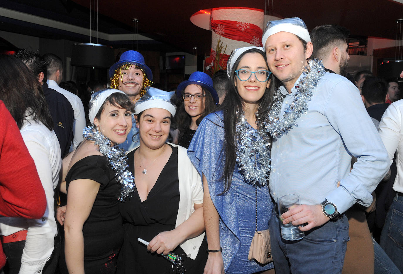 Así celebraron algunos vallisoletanos la noche de fin de año en OHM 