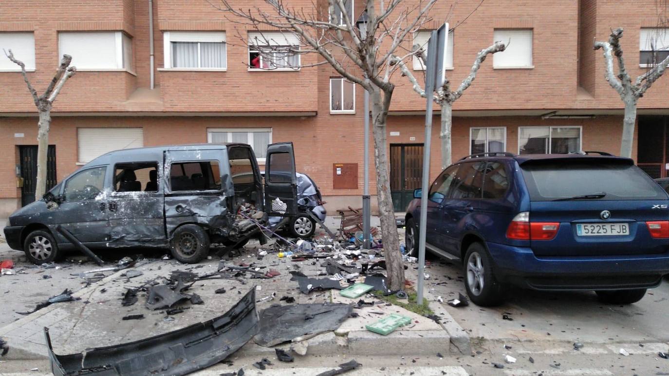 Fotos: Así han quedado los vehículos del accidente de Tordesillas