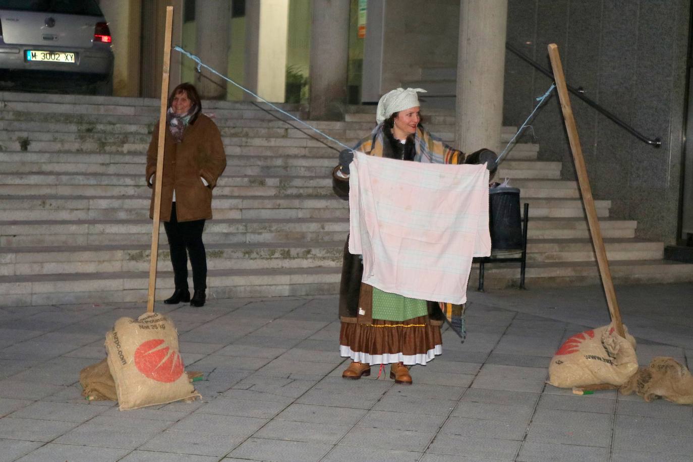 Baltanás recibe a los Reyes Magos con chocolates y roscón.