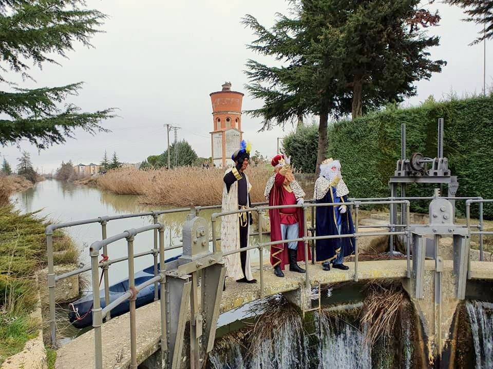 Los Reyes Magos en Villamuriel de Cerrato.
