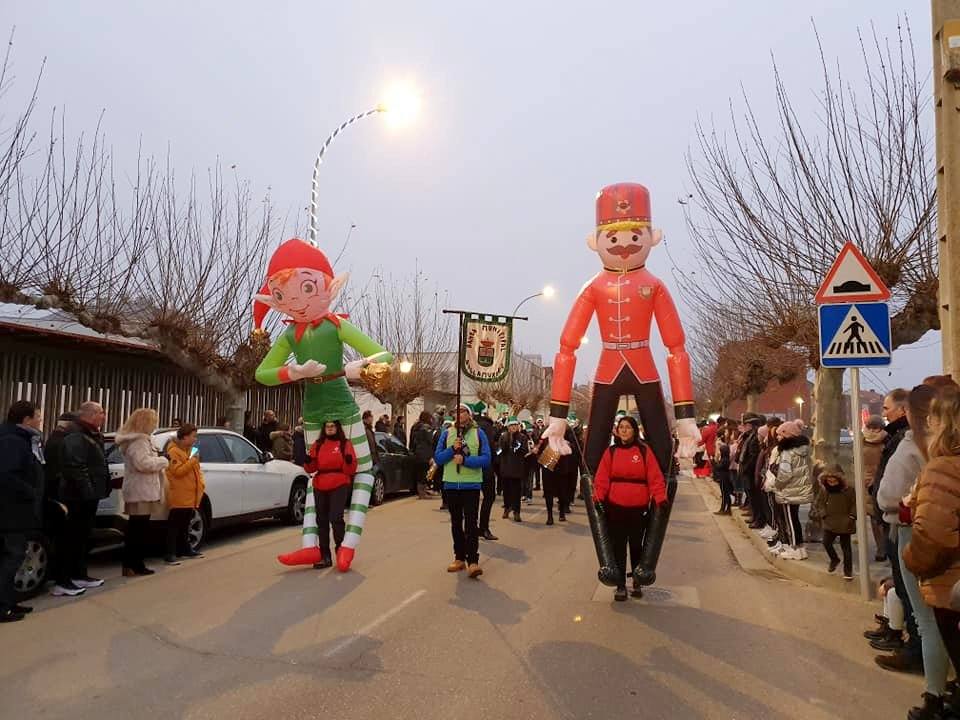 Los Reyes Magos en Villamuriel de Cerrato.