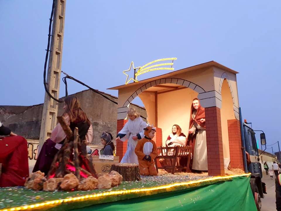 Los Reyes Magos en Villamuriel de Cerrato.