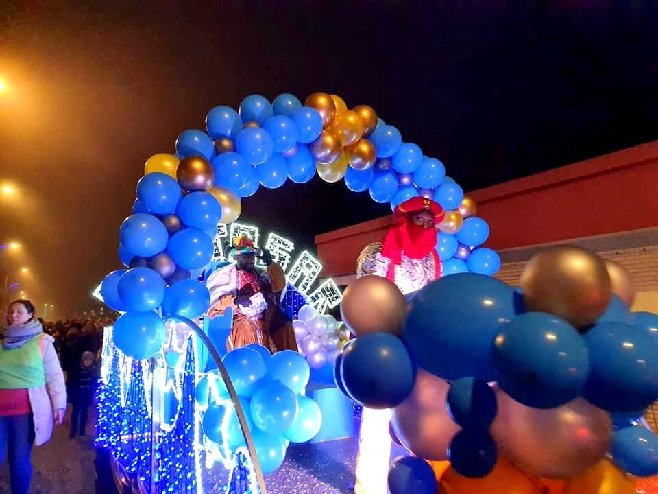 Los Reyes Magos en Villamuriel de Cerrato.