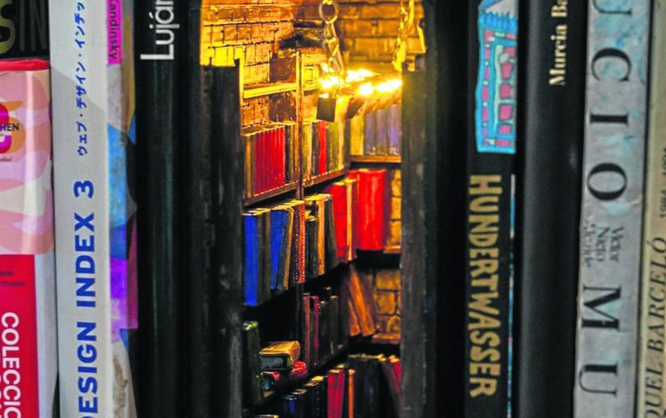 Una biblioteca dentro de la biblioteca. 