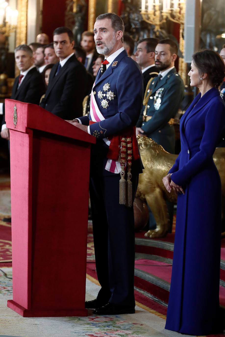 La Reina deslumbró durante la Pascua Militar con un favorecedor recogido bajo repleto de trenzas y con un toque despeinado, que podría convertirse en la mejor apuesta para los looks de invitada