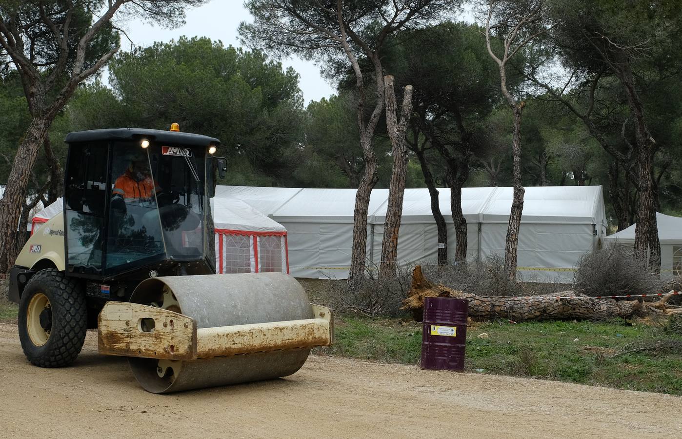 Miles de moteros que volverán a concentrarse en las instalaciones de la antigua Hípica militar de Valladolid