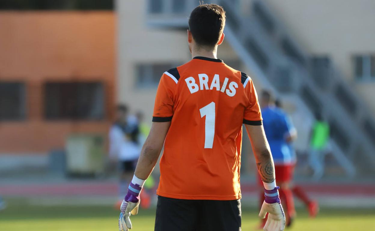 Brais, en un partido de Unionistas. 