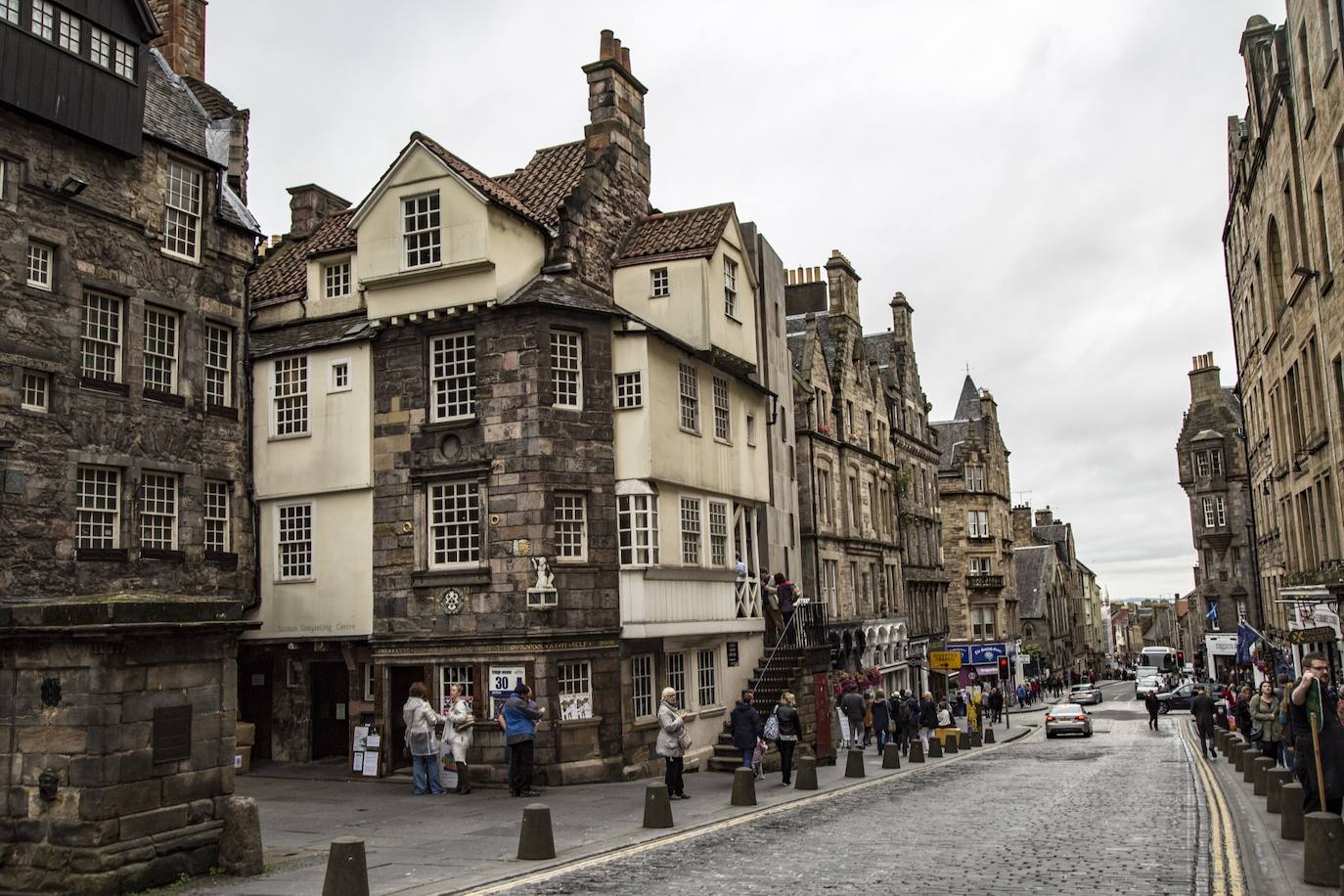 Royal Mile (Edimburgo, Escocia).