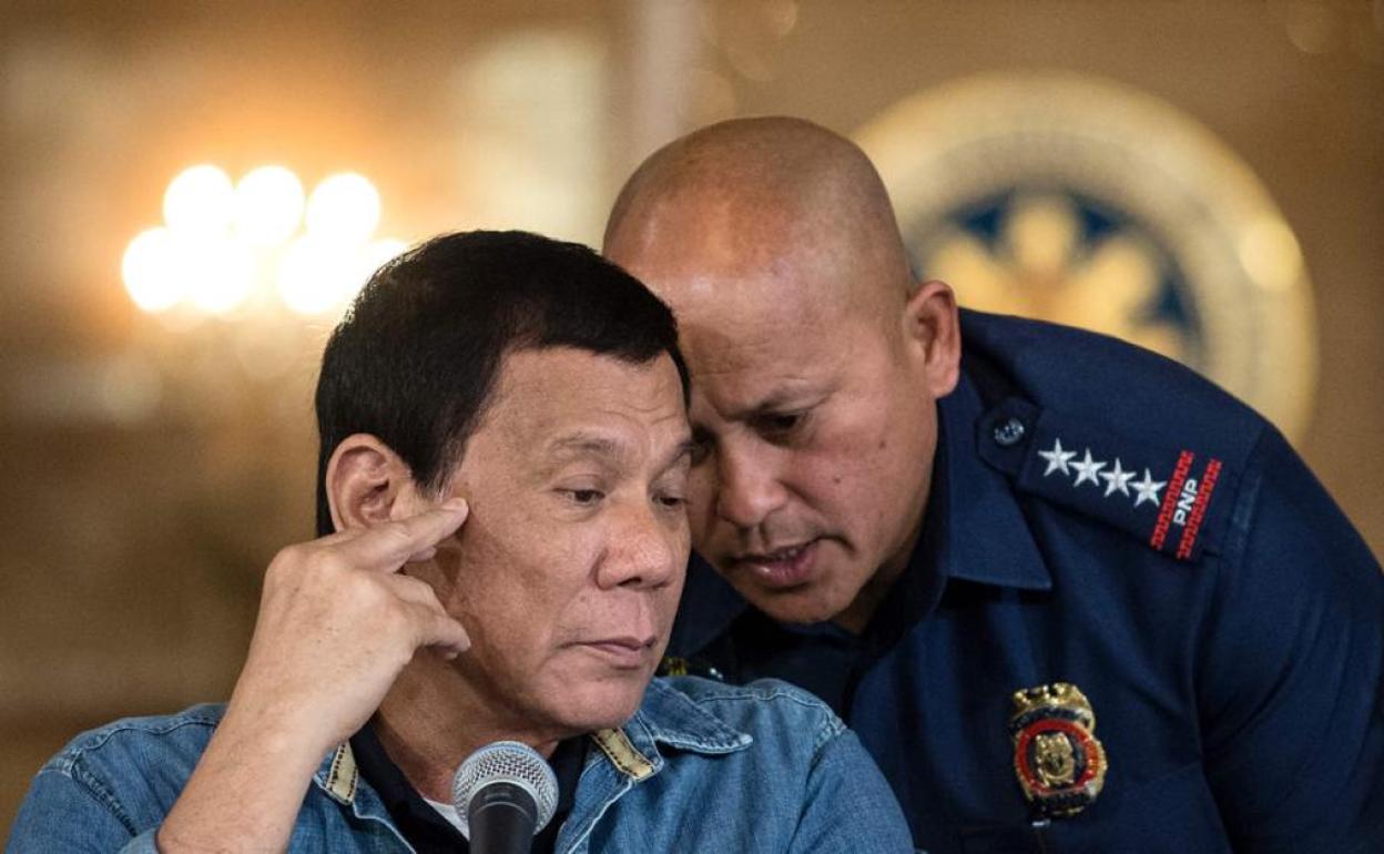 El presidente filipino, Rodrigo Duterte, impulsor de la política de guerra contra el narcotráfico en su país.