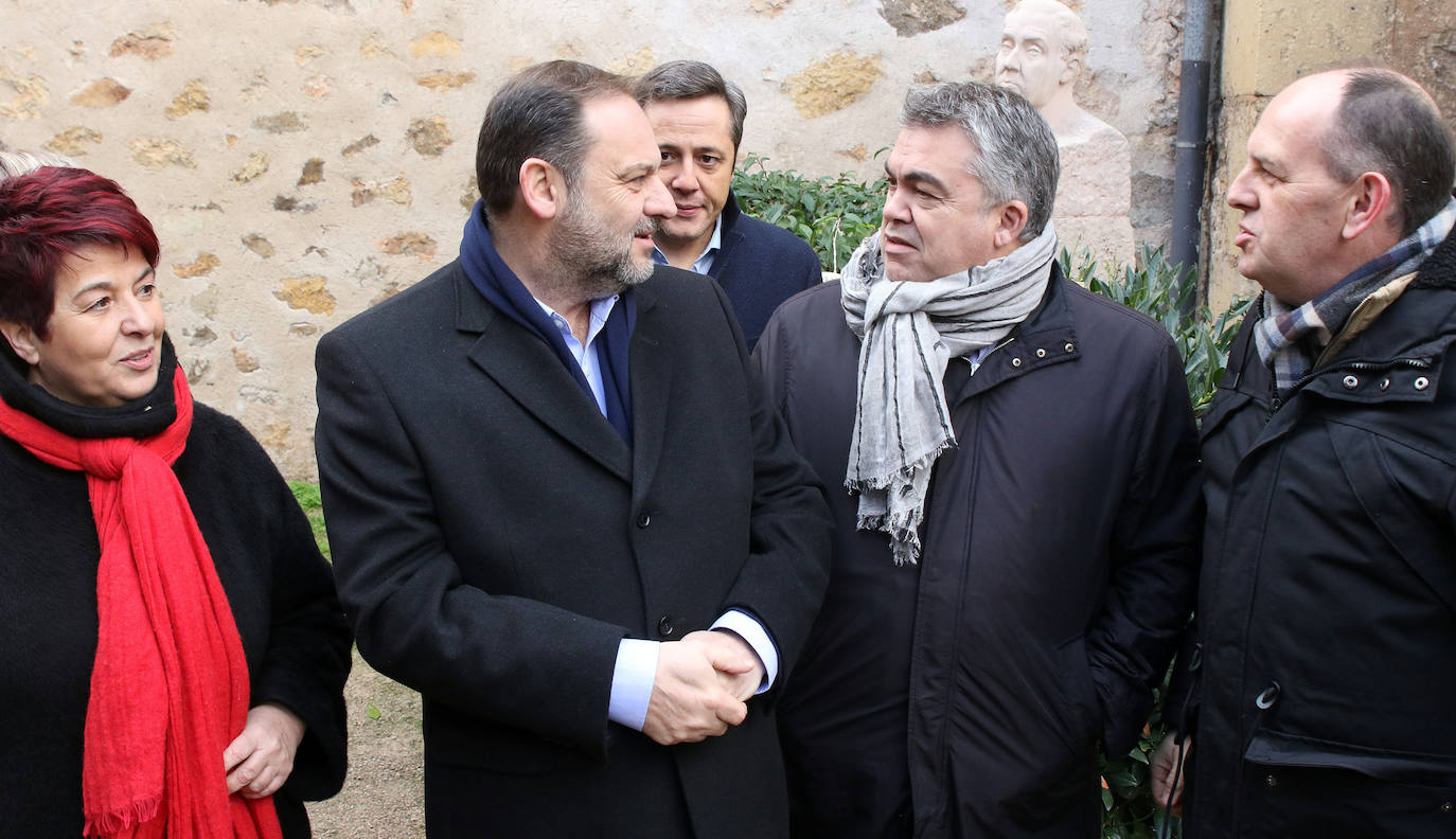 Visita a a Segovia del ministro, José Luis Ábalos 