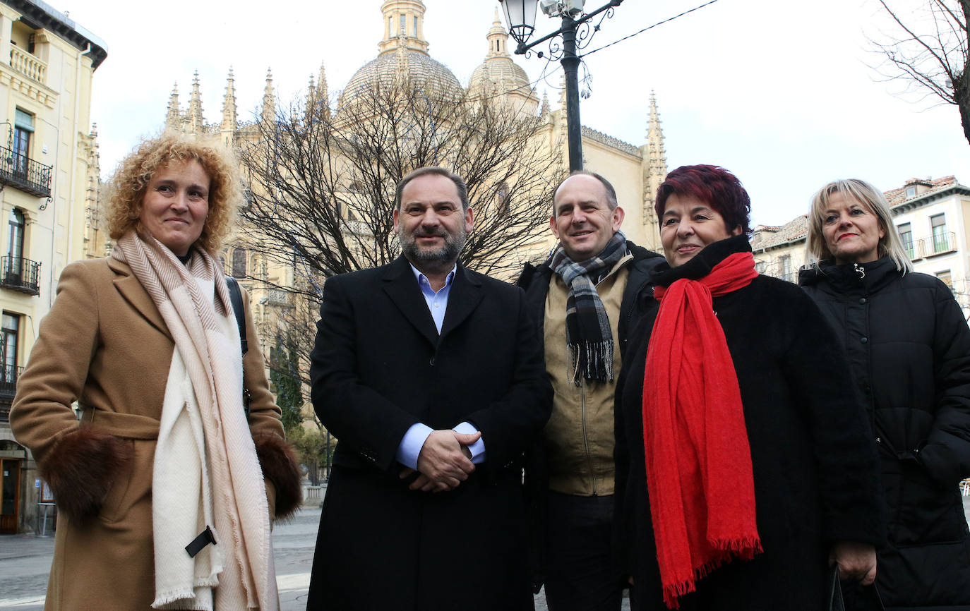 Visita a a Segovia del ministro, José Luis Ábalos 