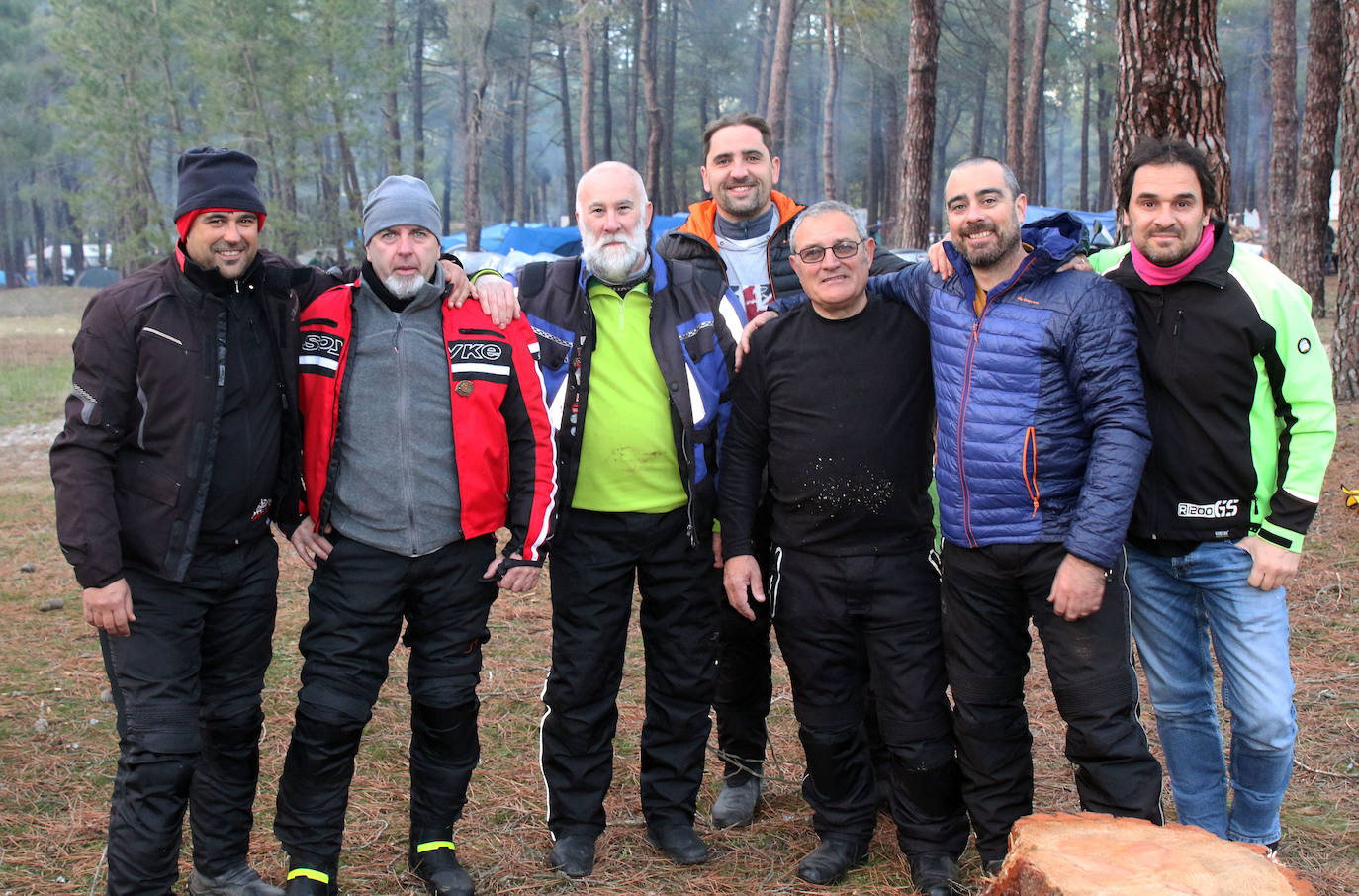 Concentración motera La leyenda Continúa en Cantalejo 