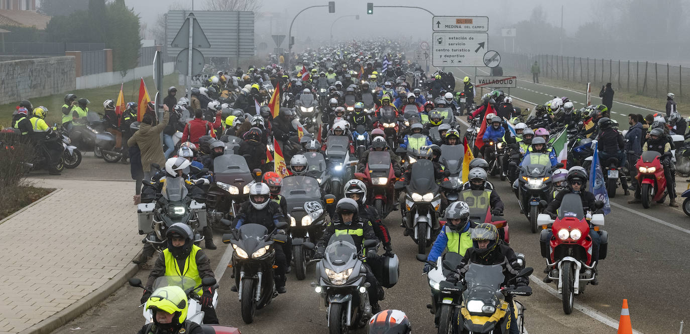 El desfile ha recorrido la ciudad llevando la concentración al corazón de Valladolid. 