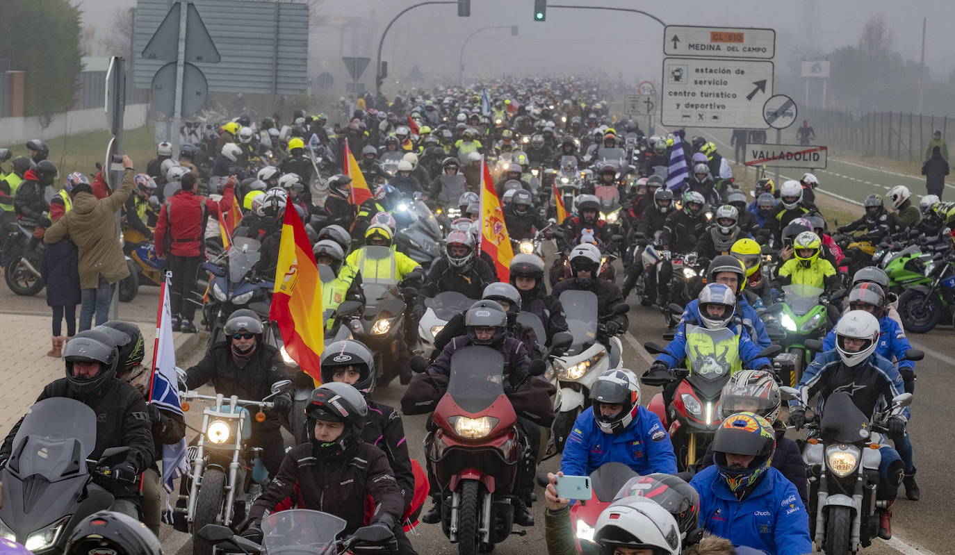 El desfile ha recorrido la ciudad llevando la concentración al corazón de Valladolid. 