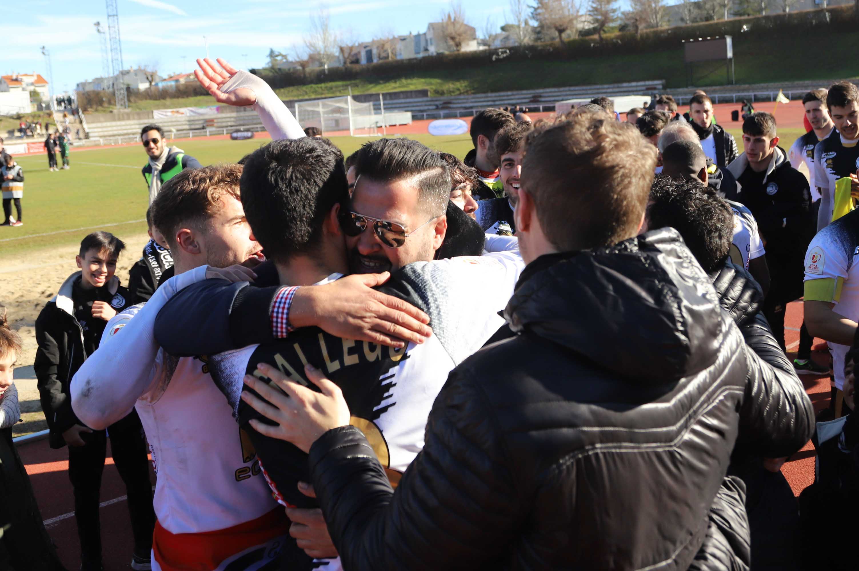 Fotos: Los penalties y la celebración de Unionistas