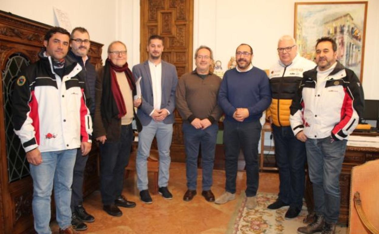 Presentación de la jornada motera de Motauros que se celebrará en Zamora. 