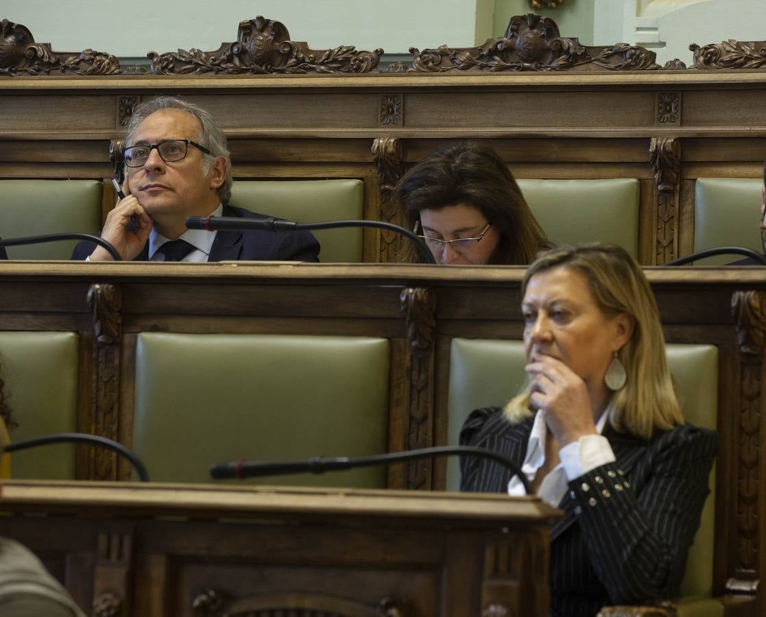 Fotos: Pleno en el Ayuntamiento de Valladolid