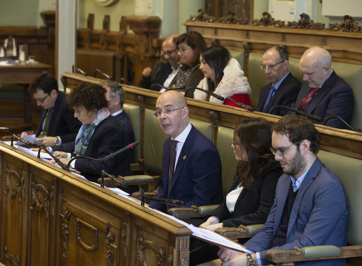 Fotos: Pleno en el Ayuntamiento de Valladolid