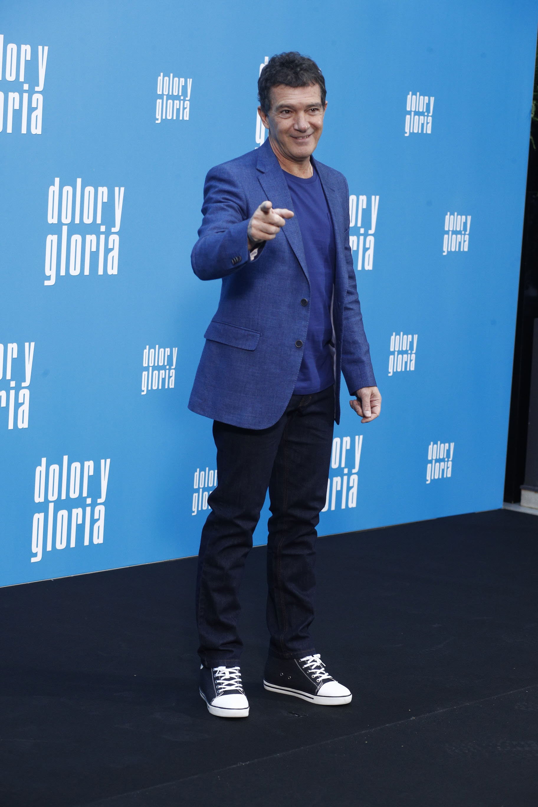 El actor Antonio Banderas, en el photocall de 'Dolor y Gloria'.