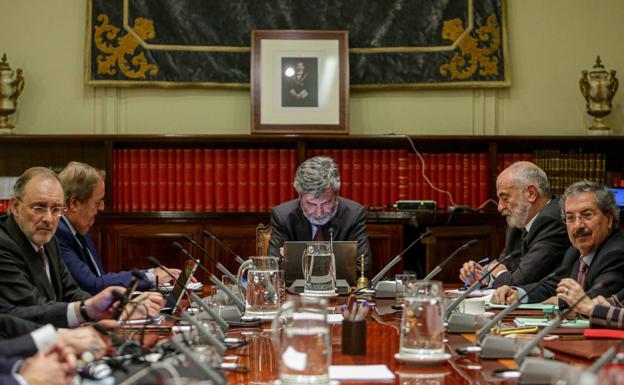 Pleno del Consejo del Poder Judicial. 