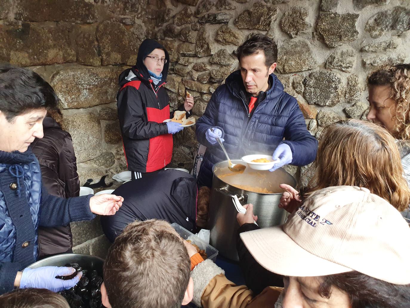 Fotos: La rifa del marrano de San Antón en La Alberca de Salamanca