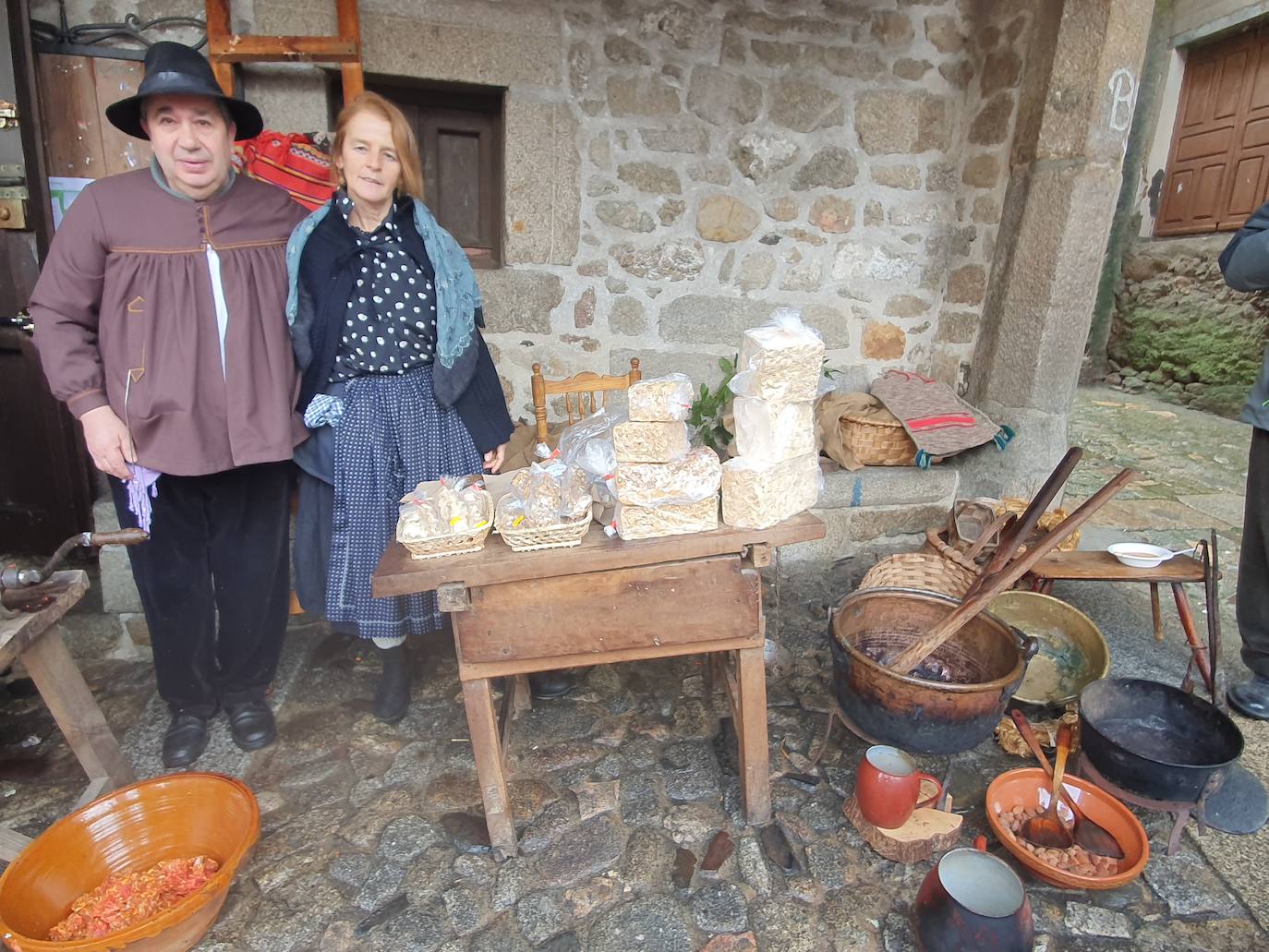 Fotos: La rifa del marrano de San Antón en La Alberca de Salamanca