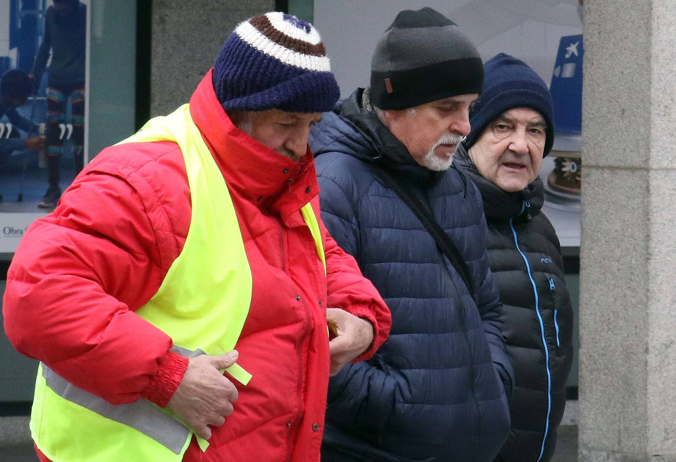 Jornada de intenso frío en Segovia 