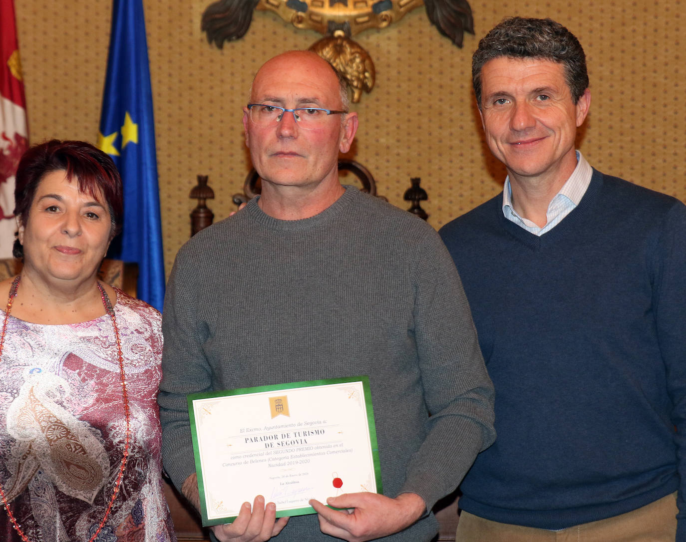 Entrega de premios del concurso de belenes y la muestra de villancicos. DE TORRE