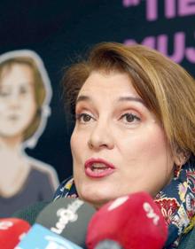 Imagen secundaria 2 - Momentos de la rueda de prensa. 