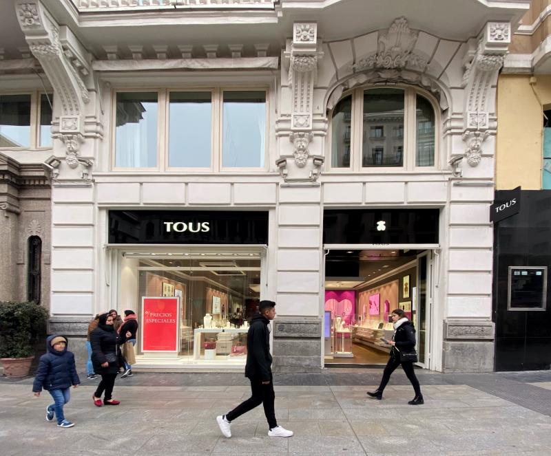 Tienda de Tous en Madrid. 