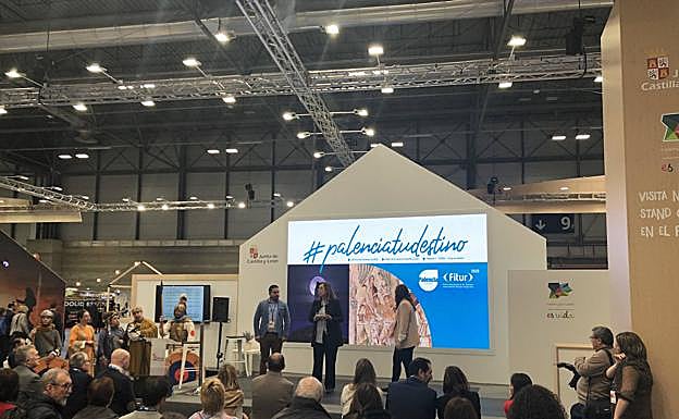 Presentación en Fitur de la oferta turística de Palencia. 