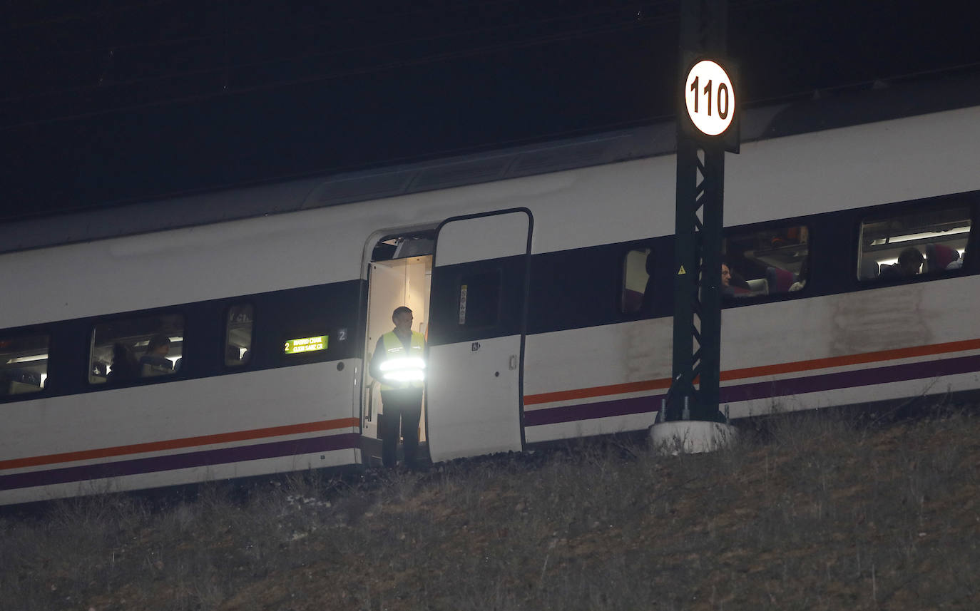 Descarrila un tren en Palencia sin causar heridos. 