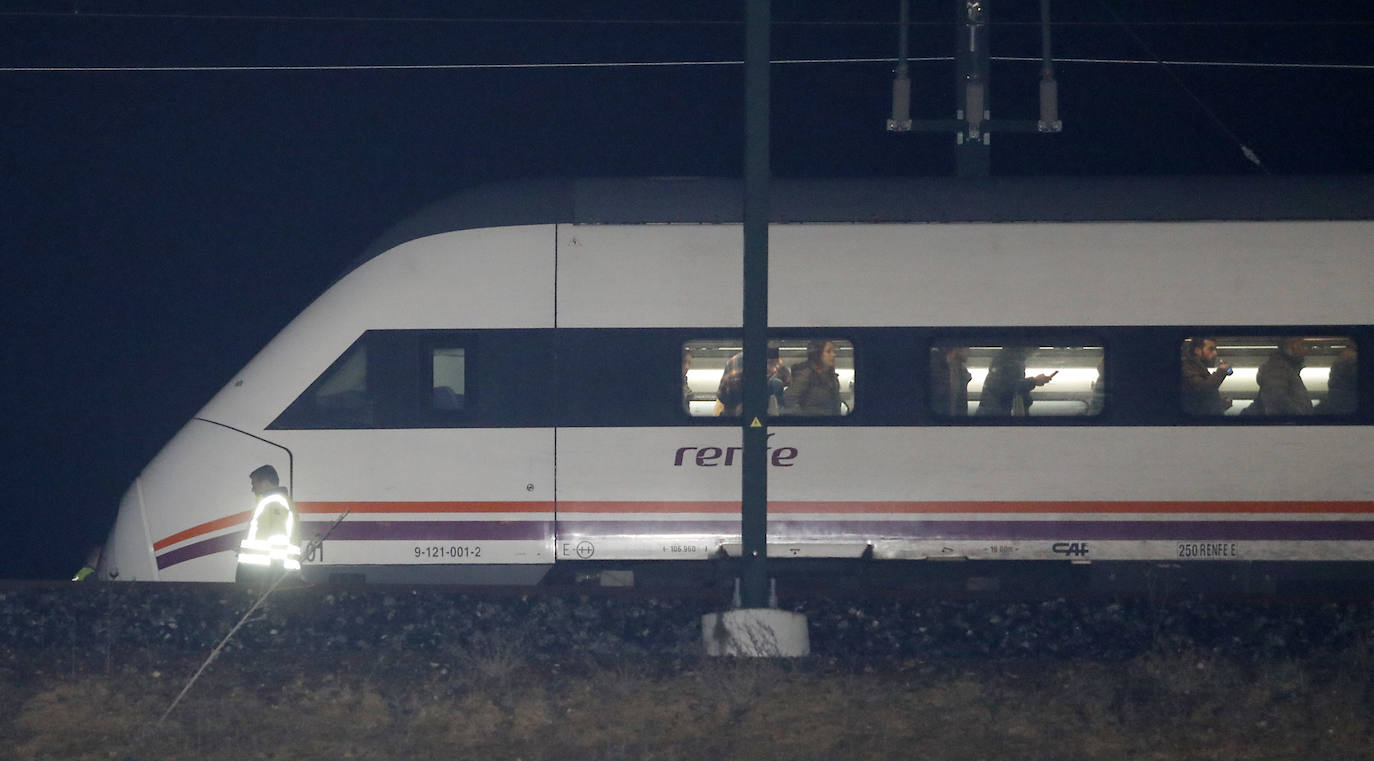 Descarrila un tren en Palencia sin causar heridos. 