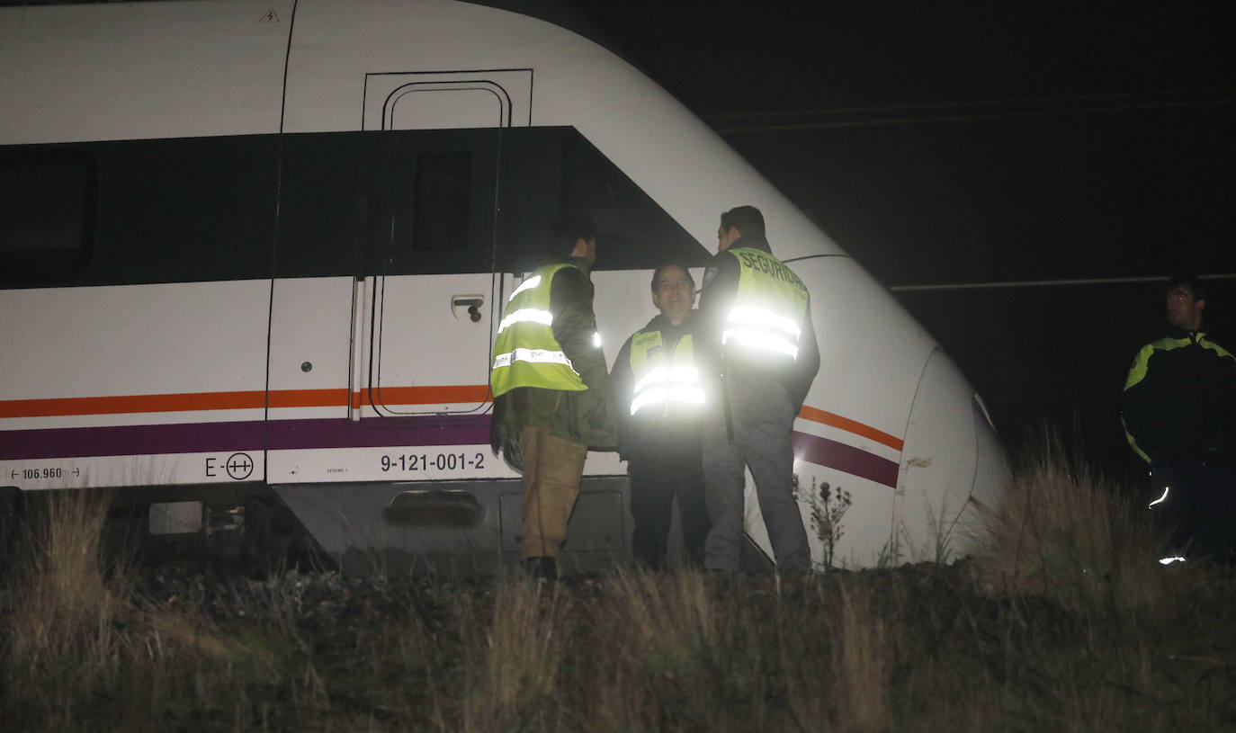 Descarrila un tren en Palencia sin causar heridos. 