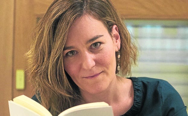 La escritora navarra Margarita Leoz. 