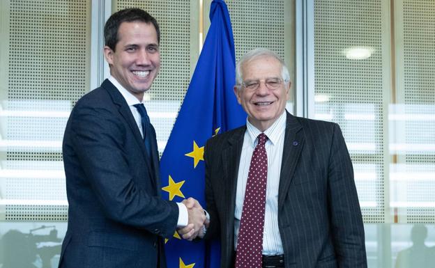 Juan Guaidó y Jospe Borrell. 