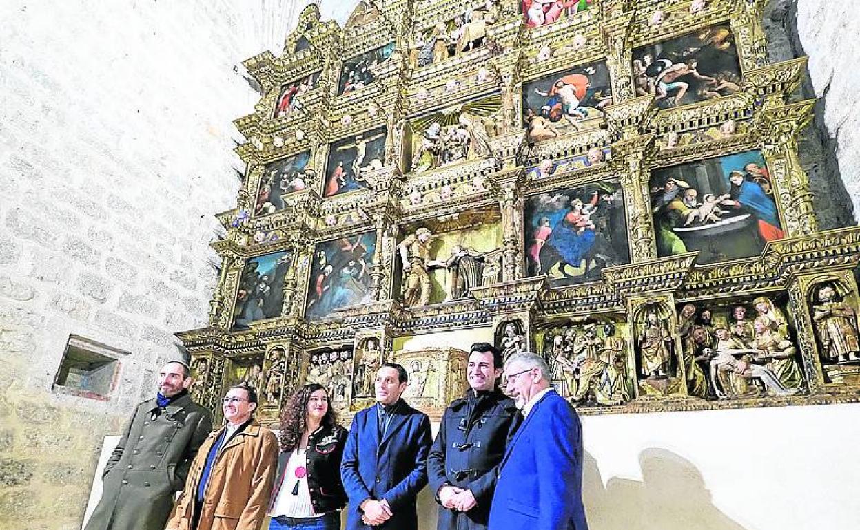 El retablo. 