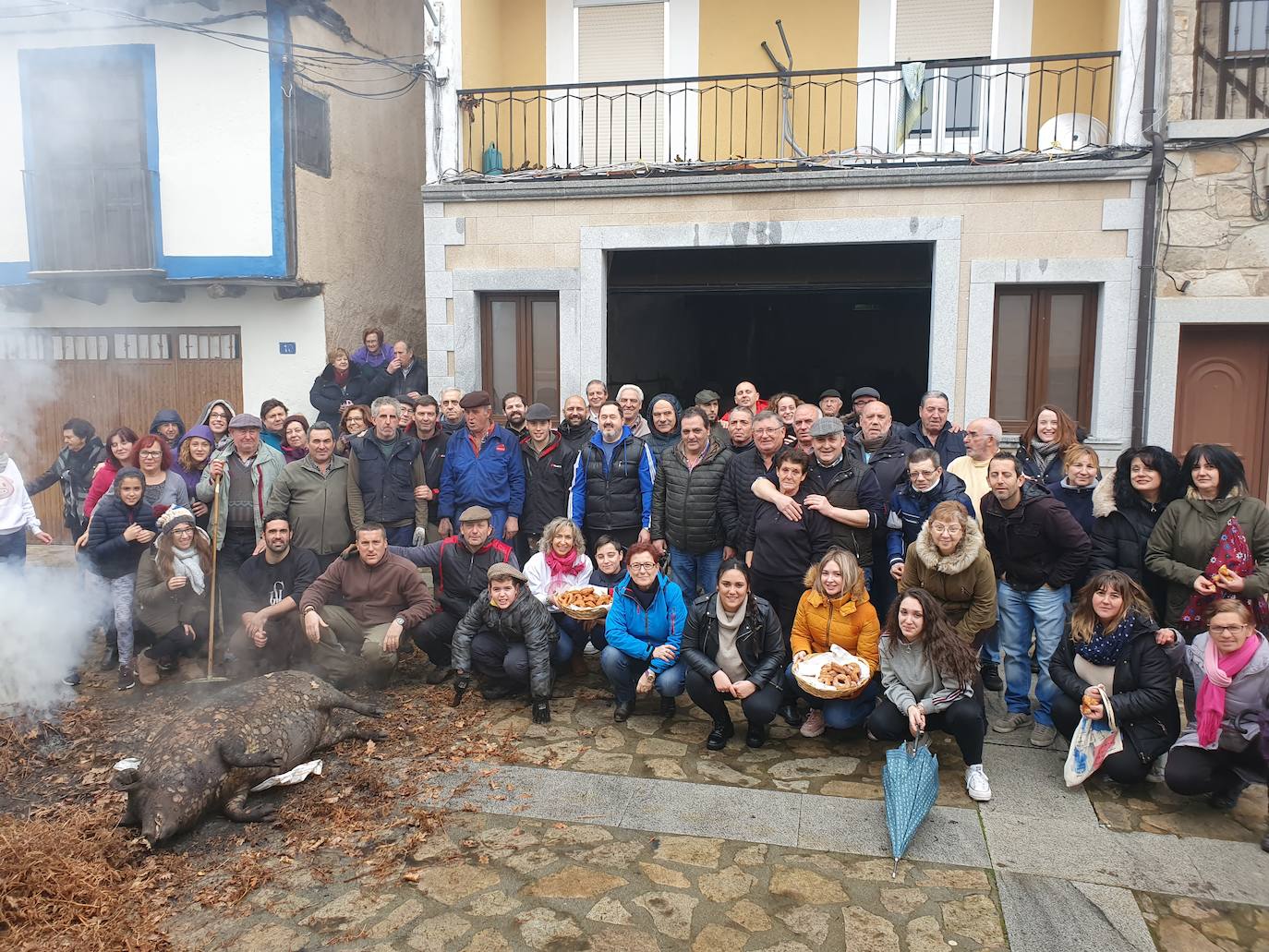 Garcibuey, Madroñal y San Esteban de la Sierra acogieron ayer esta celebración convertida en fiesta.