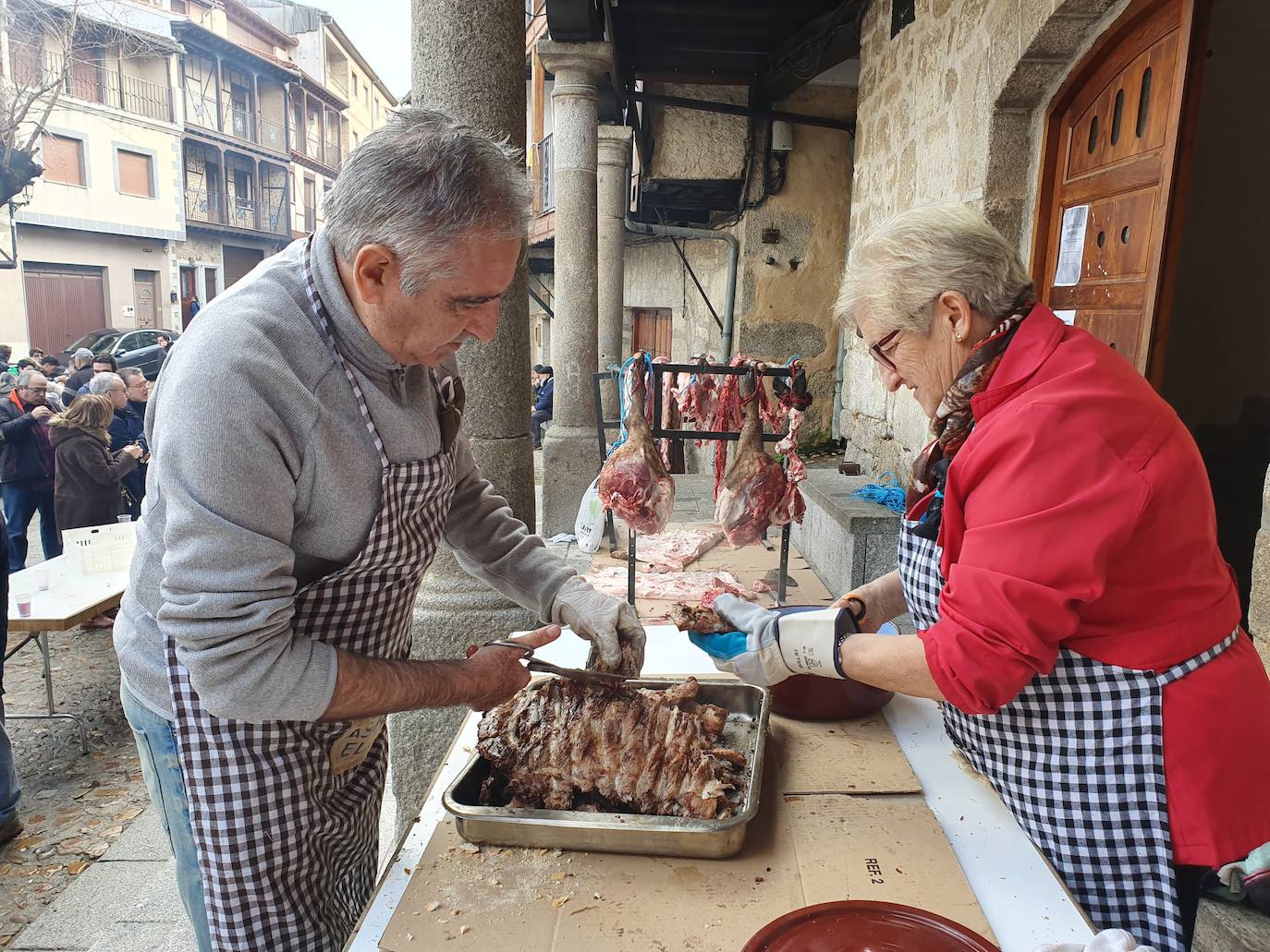 Garcibuey, Madroñal y San Esteban de la Sierra acogieron ayer esta celebración convertida en fiesta.