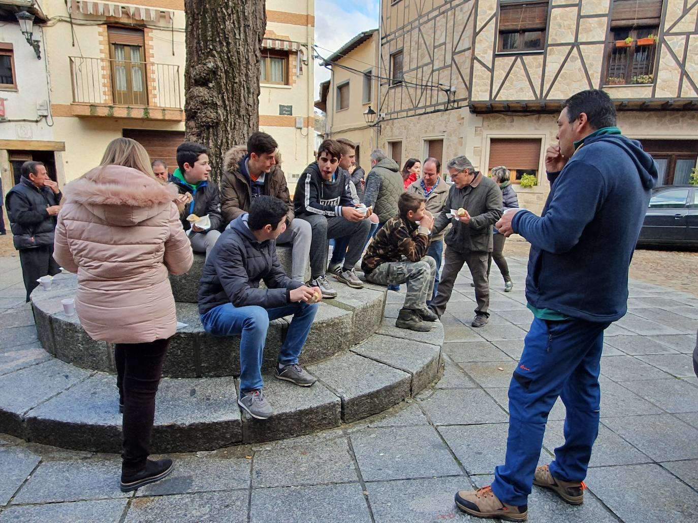 Garcibuey, Madroñal y San Esteban de la Sierra acogieron ayer esta celebración convertida en fiesta.