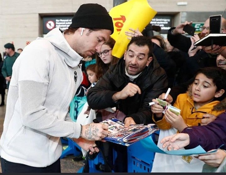 Fotos: La llegada del Real Madrid a su hotel en Valladolid