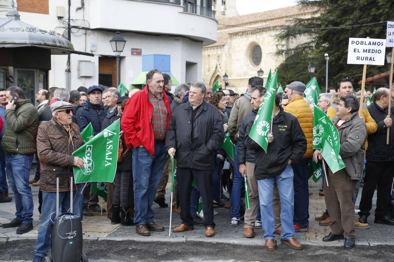 Manifestación por unos precios justos y en defensa del medio rural organizada por Asaja, UPA y Coag..
