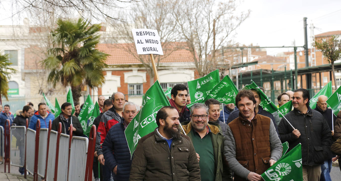Manifestación por unos precios justos y en defensa del medio rural organizada por Asaja, UPA y Coag..