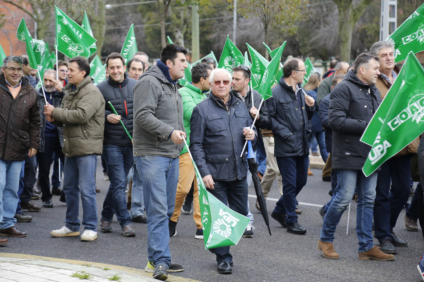 Manifestación por unos precios justos y en defensa del medio rural organizada por Asaja, UPA y Coag..