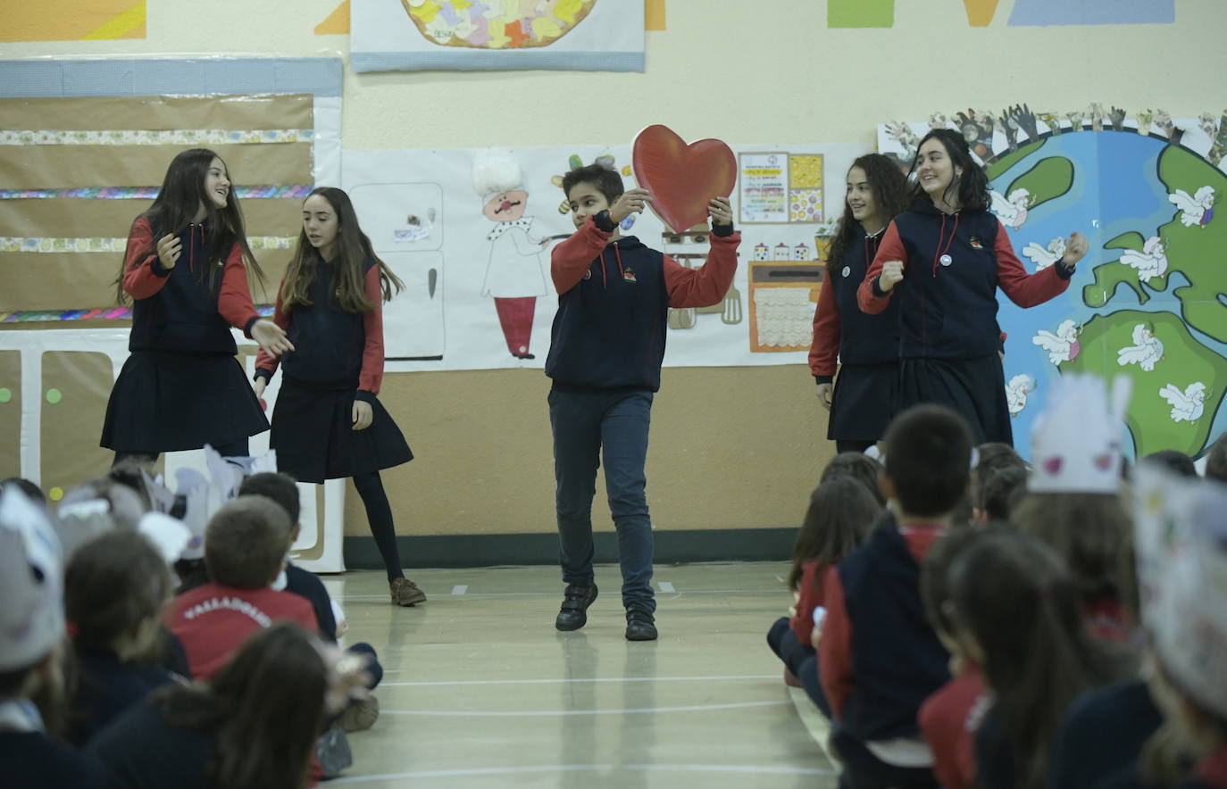 Día de la Paz en el colegio Sagrado Corazón de Valladolid