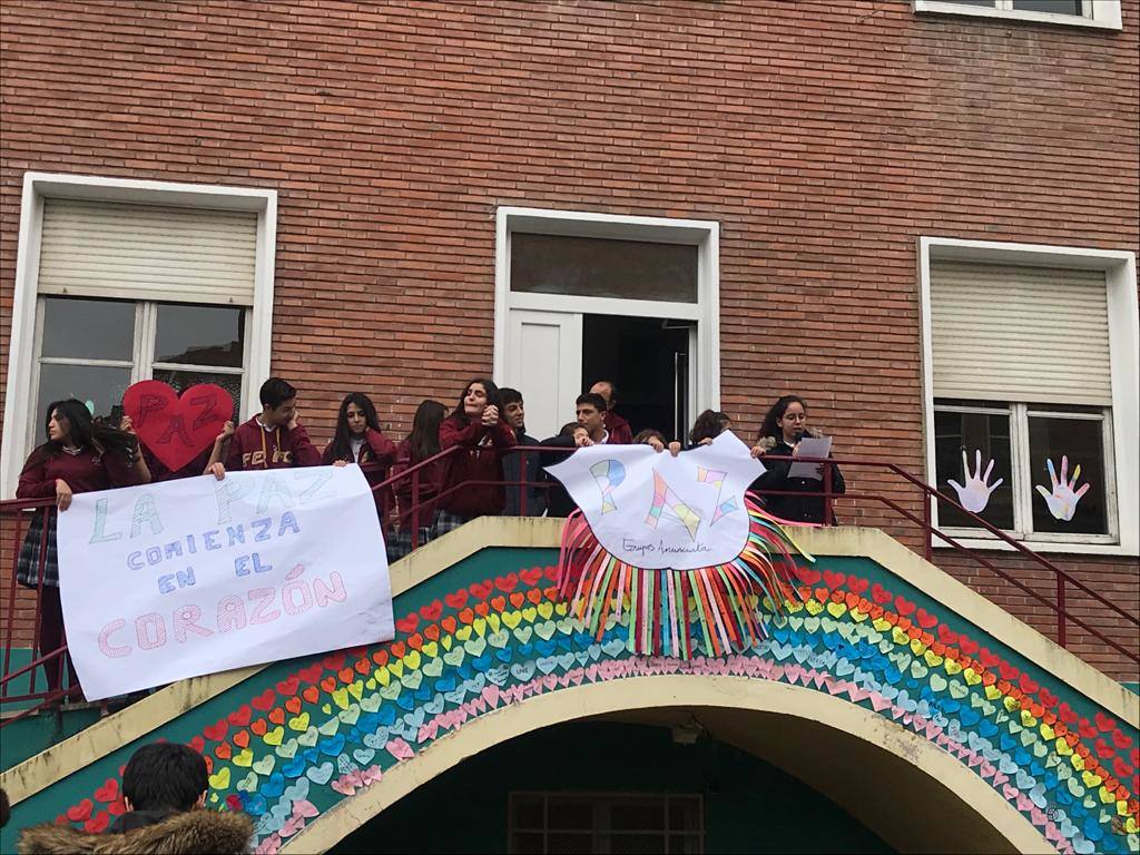 Día de la Paz en el colegio Sagrado Corazón-La Anunciata.