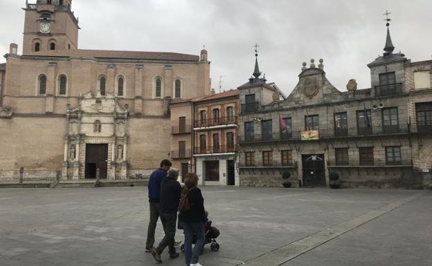 Plaza Mayor de Medina del Campo, el tercer municipìo que más deberá devolver, tras el de la capital y Laguna.